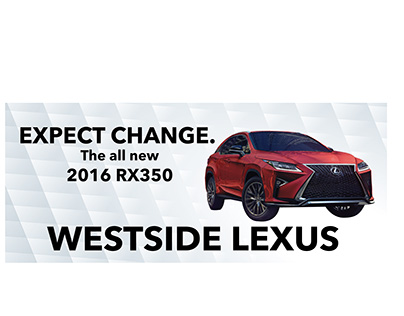 JGI Westside Lexus billboard