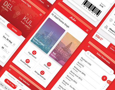 Project thumbnail - Flight Booking App redesign