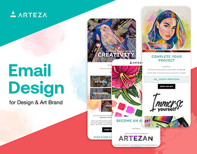 Email Design for Design & Art Brand