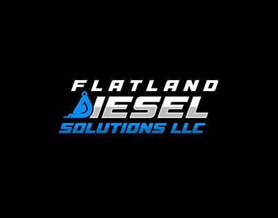 Flatland Diesel Solutions LLC Logo design