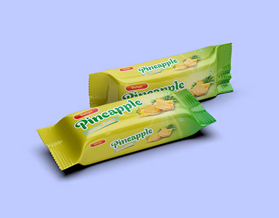Pineapple Biscuit Packaging Design