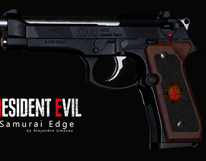 Samurai Edge - Resident Evil - Beretta