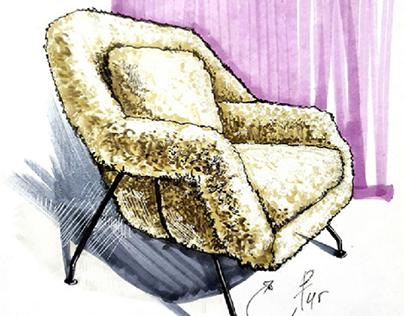 armchairs sketches