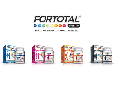 Línea de Multi Vitamínicos Fortotal
