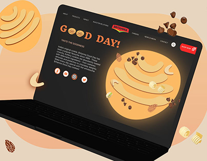 GOOD DAY Biscuit Website Redesign!
