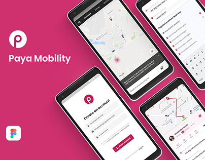 Paya Mobility App UI Design