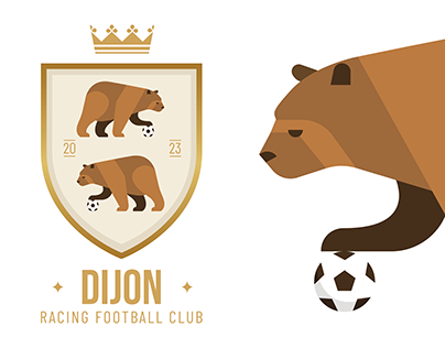 Dijon Racing Football Club - Redesign Logo