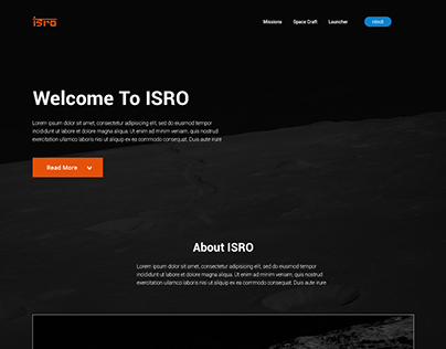 ISRO Website Redesign