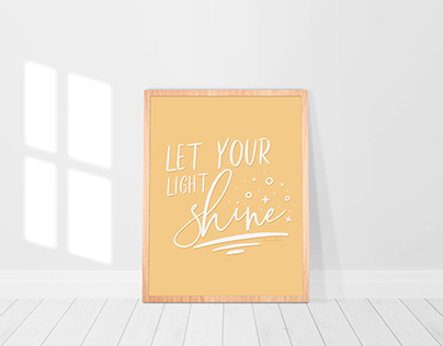 Let your light shine.