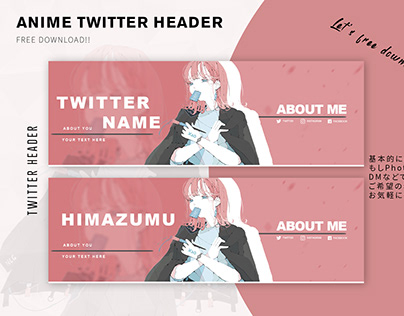 Twitter banner design