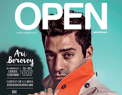 Cover Revista OPEN Ari Borovoy June 2016