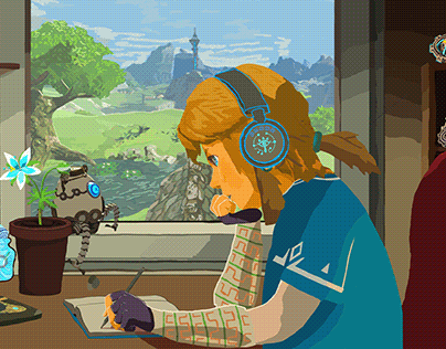 Lo-Fi Legend of Zelda