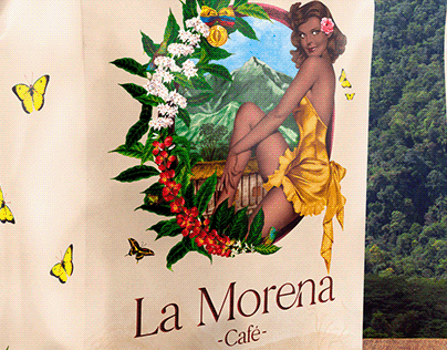 La Morena Café - Packaging Design