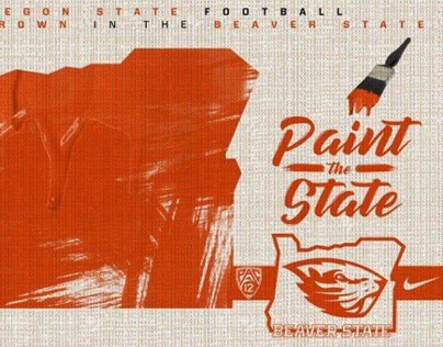 Paint The State - Oregon State Football