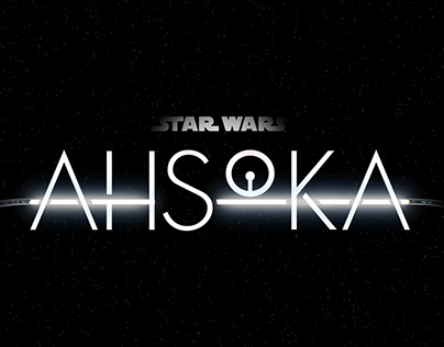 "Ahsoka" Star Wars text animation (Not commercial)