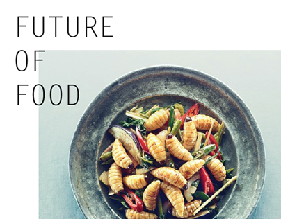 FUTURE OF FOOD / Entomophagy