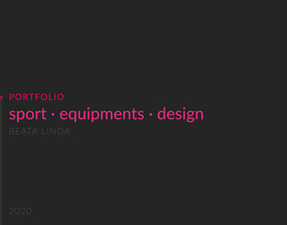 Portfolio - sport equipments design