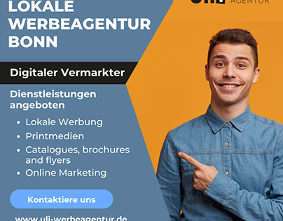 Virtuelle und lokale Werbeagentur Bonn-Uli Werbeagentur