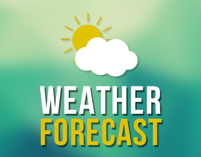 Clean Weather Forecast Icon