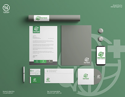 Environ Clinic Logo Design| Ya Mfumu Design