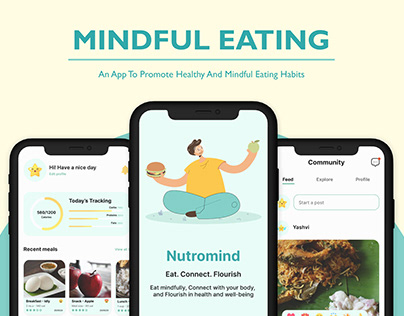 Mindful Eating - UI UX Case Study