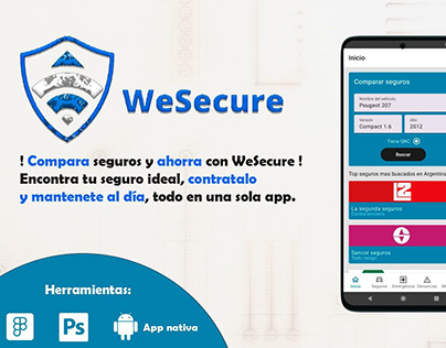 WeSecure | UX/UI Coderhouse