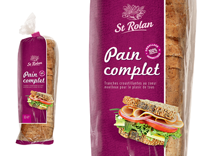 St ROLAN : Packaging pain de mie