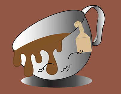 Teacup Mascot Logo