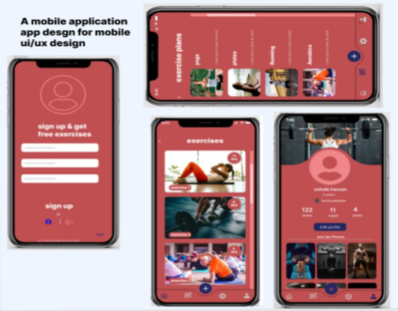 mobile applications UI design