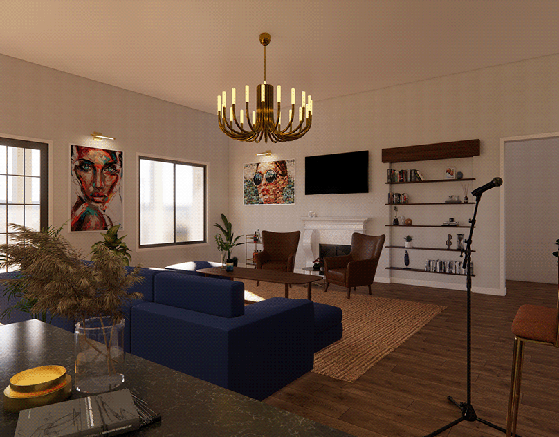 Living Room Interior Design 