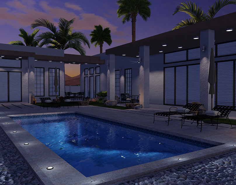Backyard Redesign / Pool Design