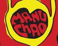 Manu Chao concert poster