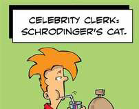 Celebrit Clerk: Schrodinger's Cat.
