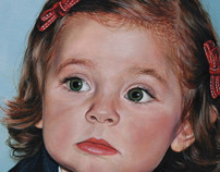 New paintings: Saverio's & Giorgia's portrait