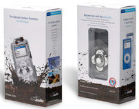 H2O Audio Outdoor Housing for iPod Packaging