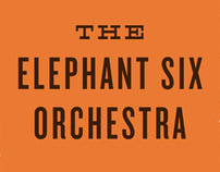 Elephant Six Orchestra Gig Poster