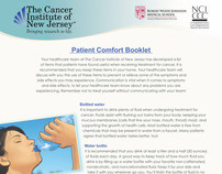 UMDNJ Patient Comfort Booklet