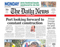 Prince Rupert Daily News redesign
