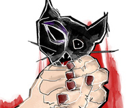 Ilustraciones Gato Negro