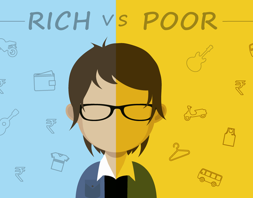 Rich vs Poor ;) on Behance