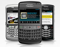 Engadget Application for Blackberry