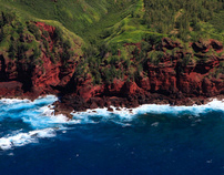Aerial View Photography of Maui, Hawaiian Islands