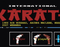 International Karate online game