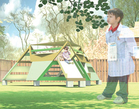 Playstrux: A manufactured children's play structure