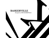 Typographic Poster - Baskerville