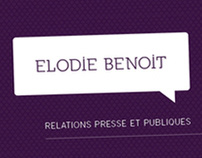 ELODIE BENOIT - Business Card