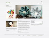 Etsy Website Redesign
