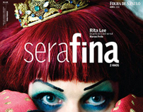 Layout Site Revista Serafina