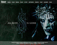 Slipknot Web Design
