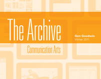 iPad Application Design for Communication Arts Magazine